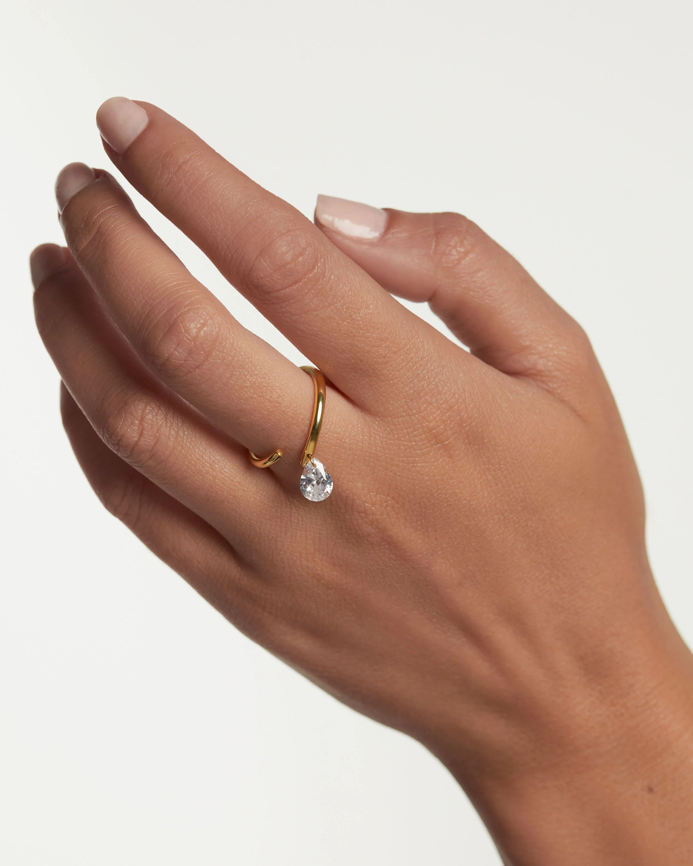 Aqua Solitary Ring 4 Aqua Solitary Ring