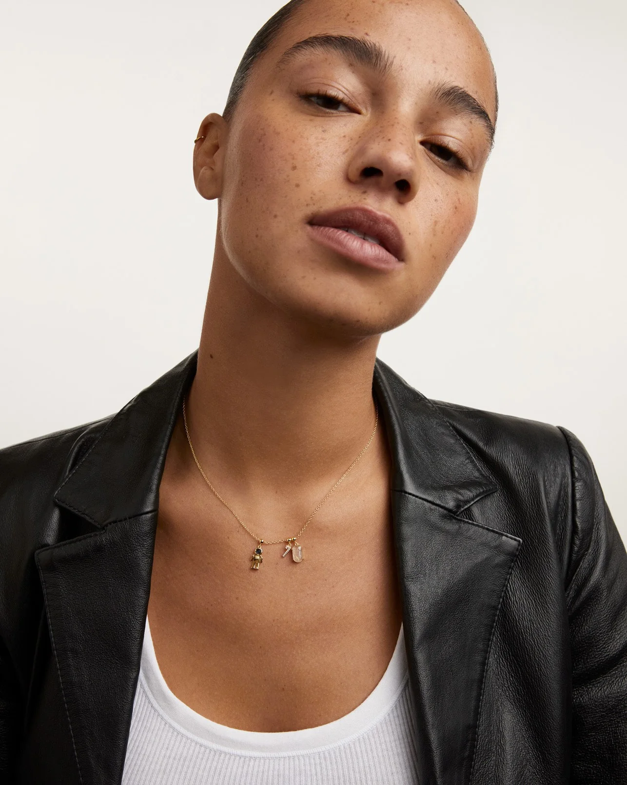 Mother Of Pearl Intuition Charm