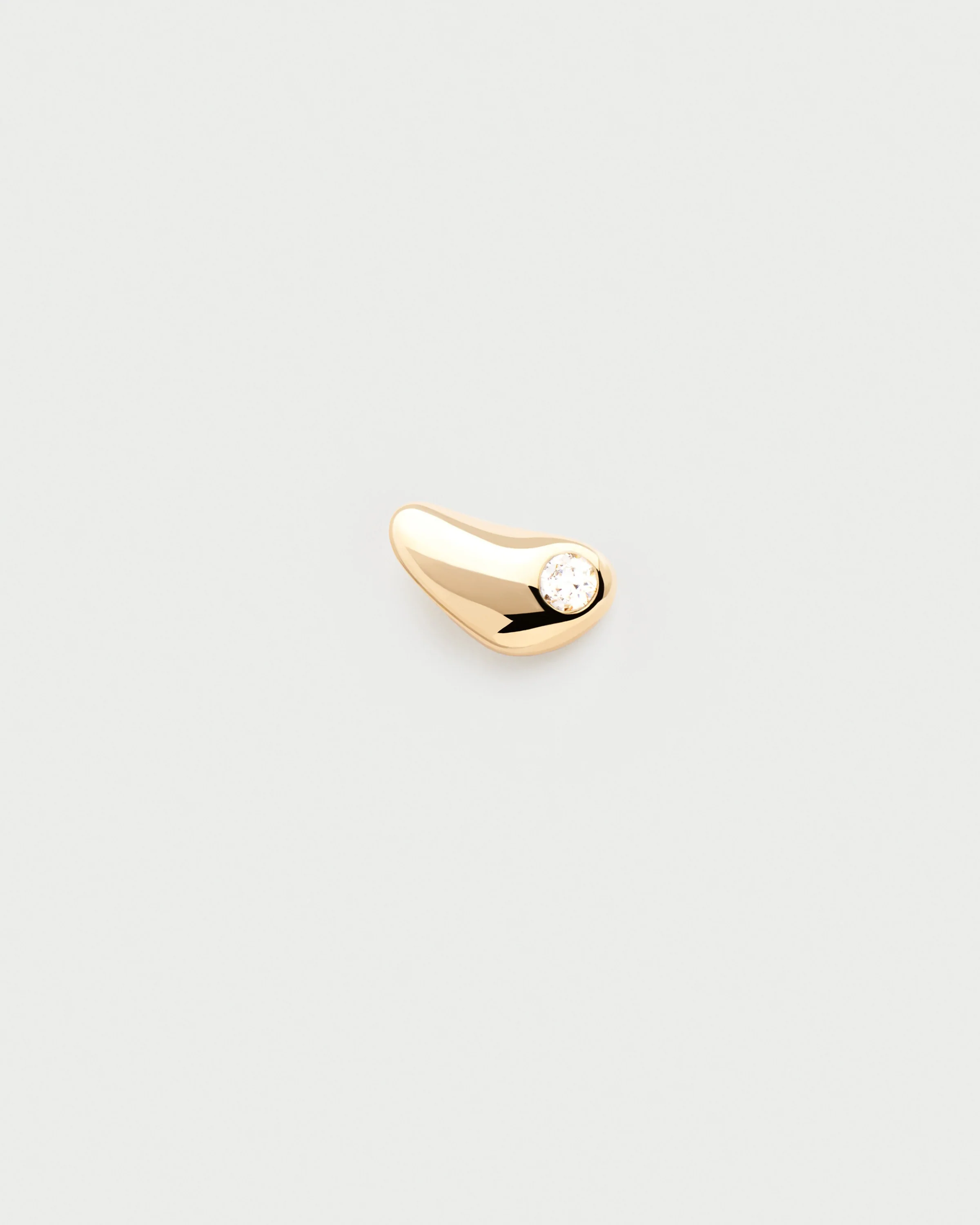 Delta single stud earring