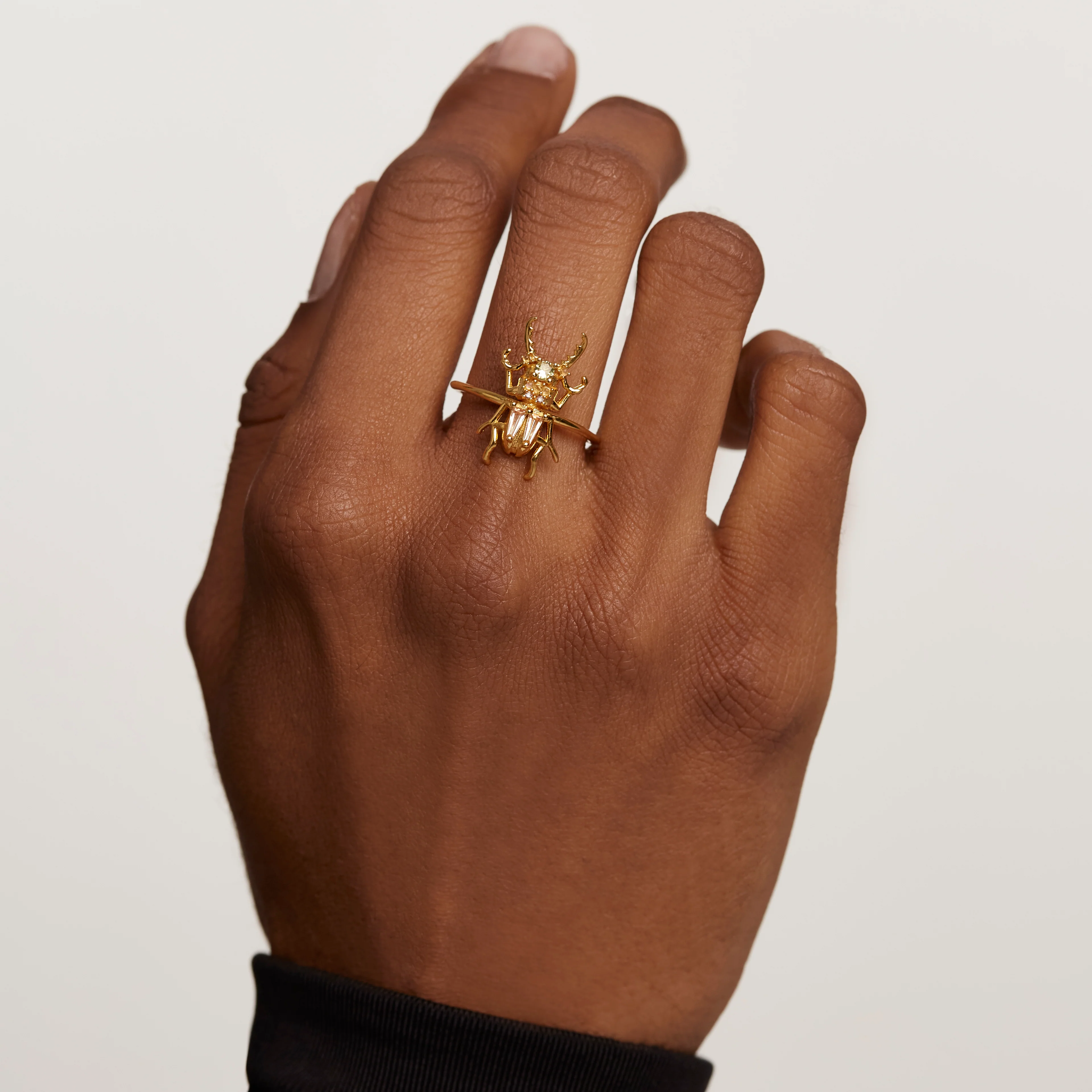 Courage Beetle Ring