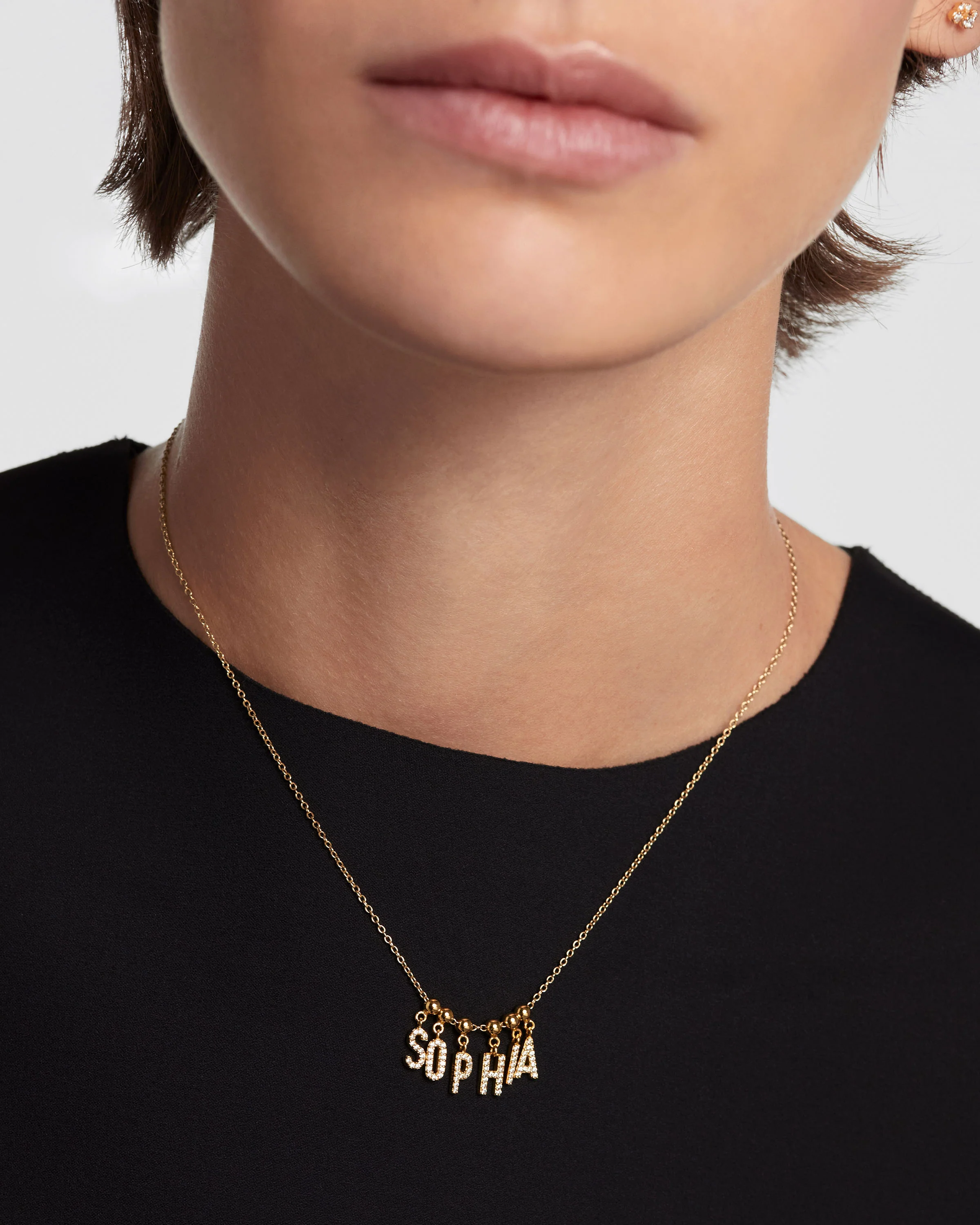 Letter H Charm
