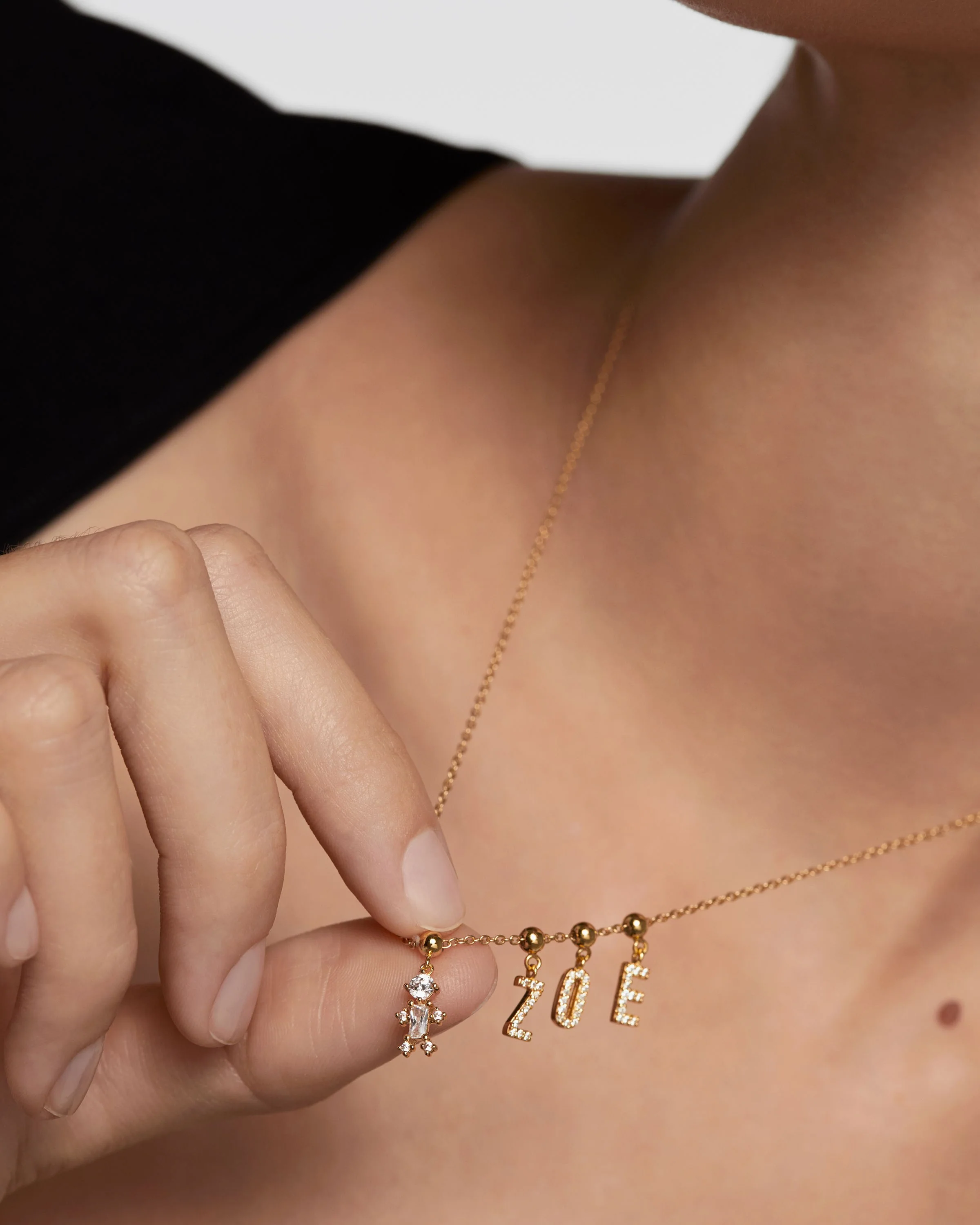 Letter B Charm 3 Letter B Charm