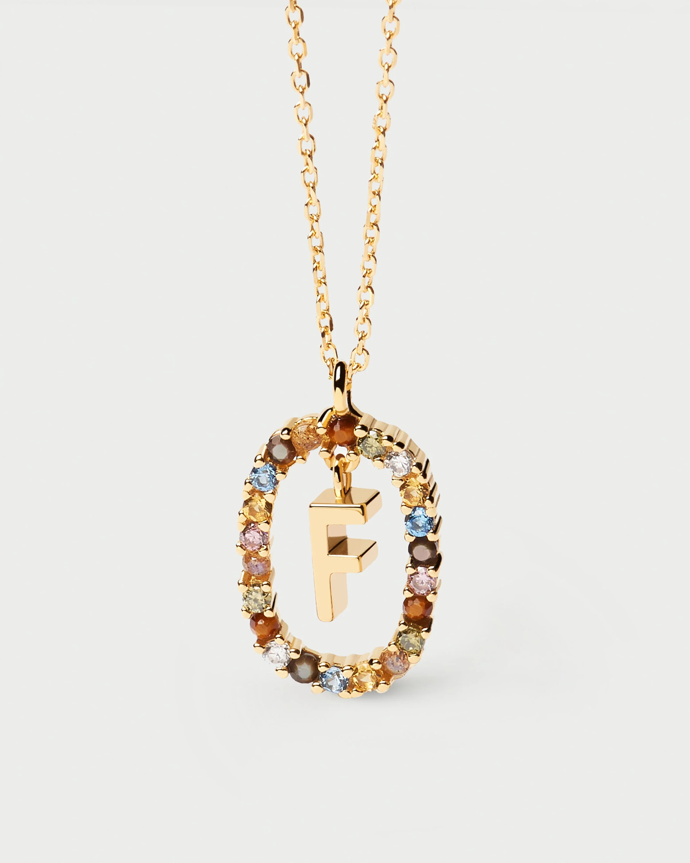Letter F Necklace