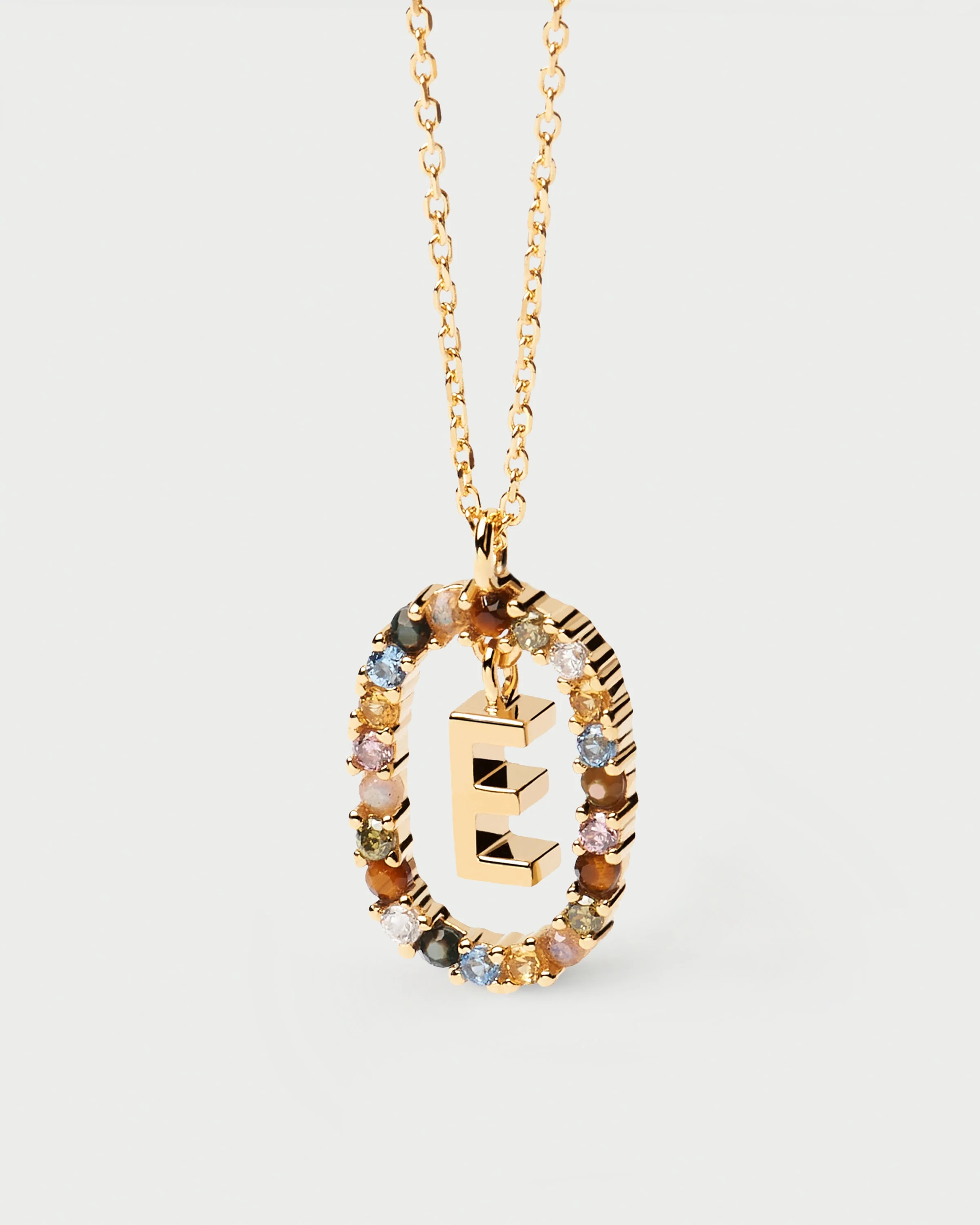 Letter E Necklace