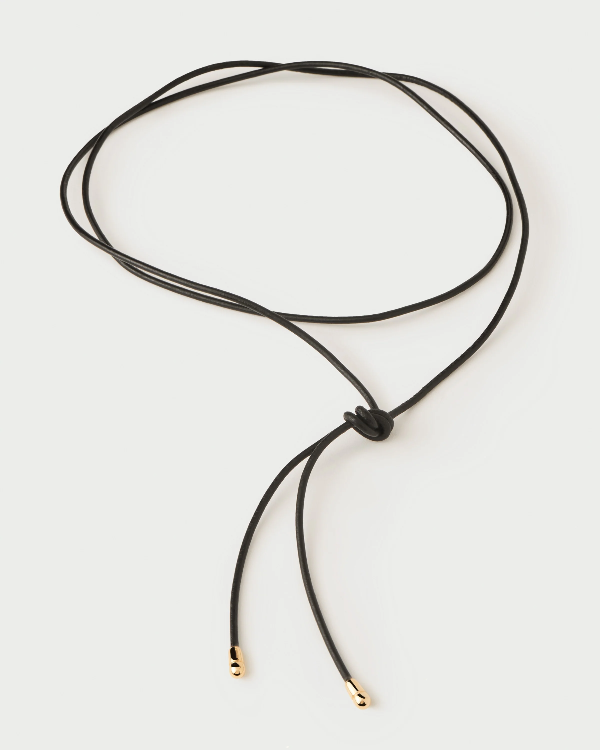 Dana leather bow necklace 5 Dana leather bow necklace