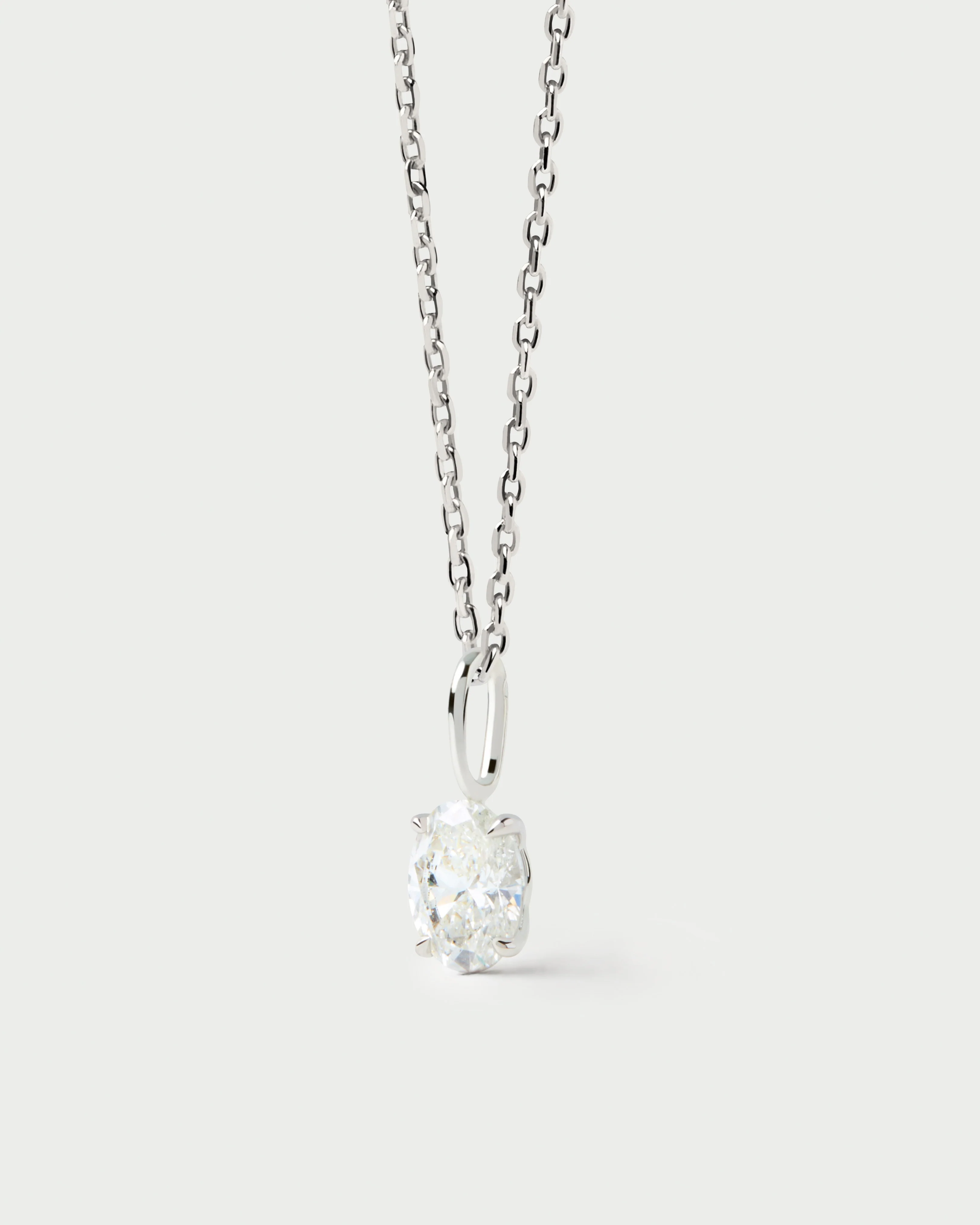 Diamond and white gold Ace pendant 3 Diamond and white gold Ace pendant