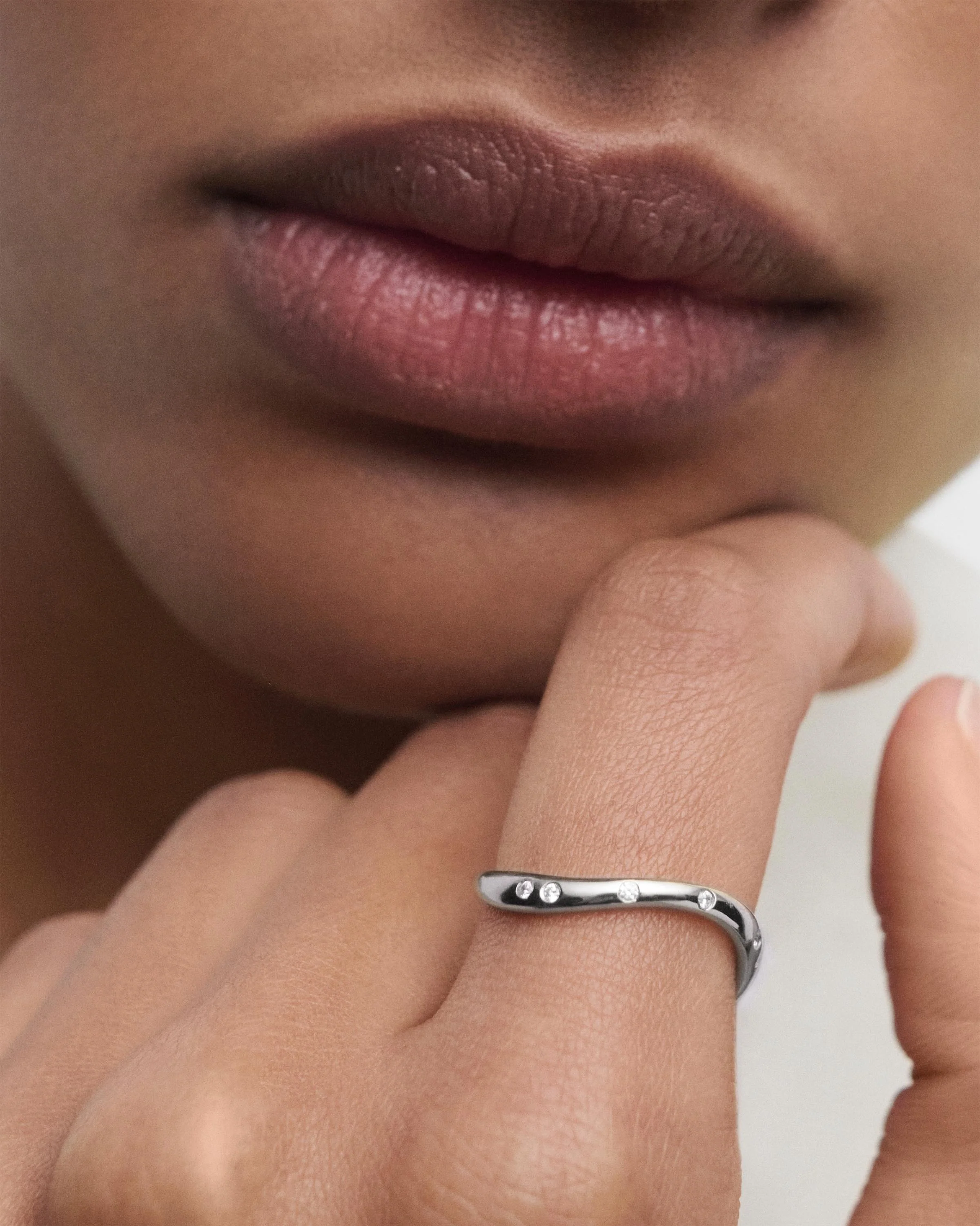 Air silver ring