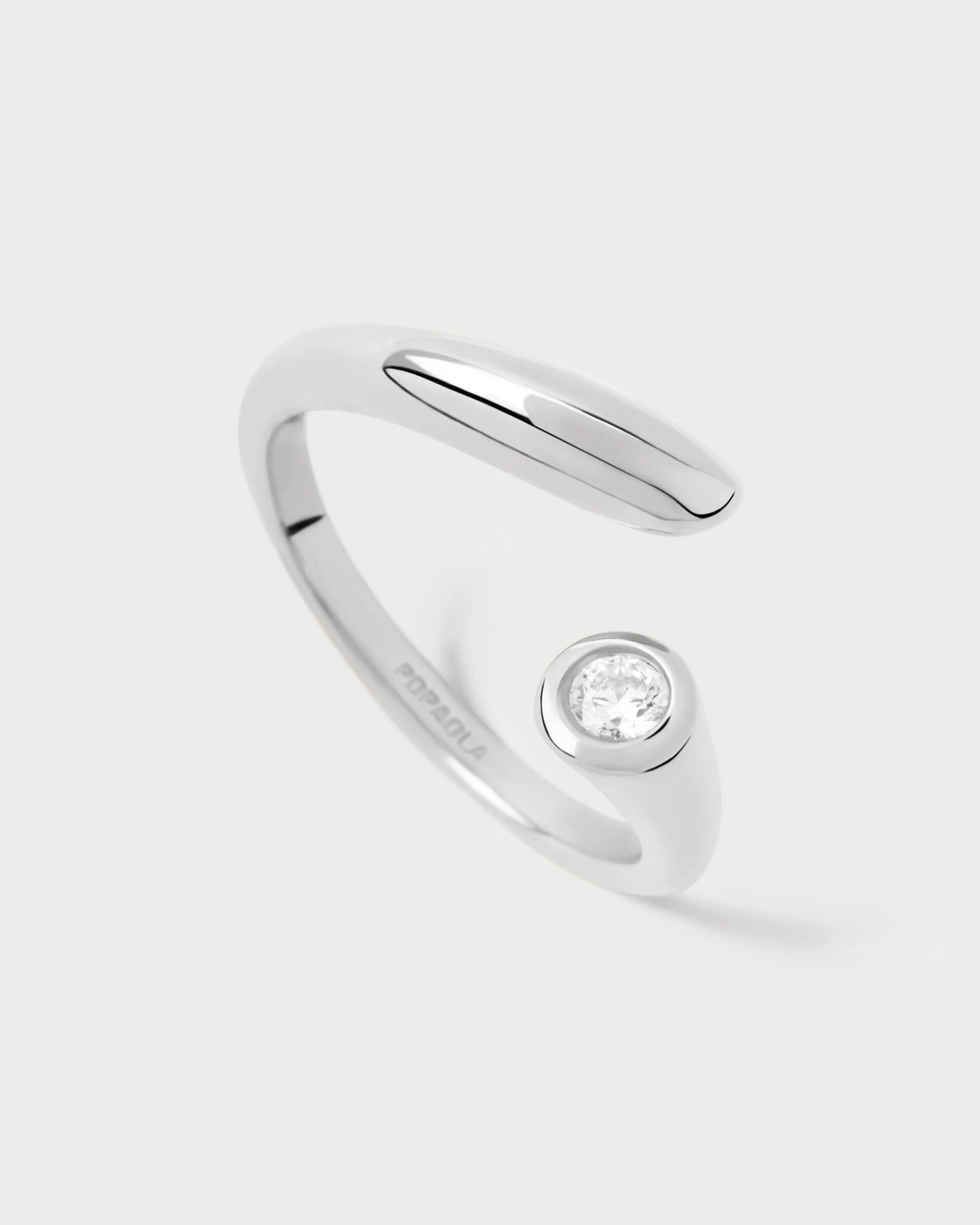 Caramelle silver ring