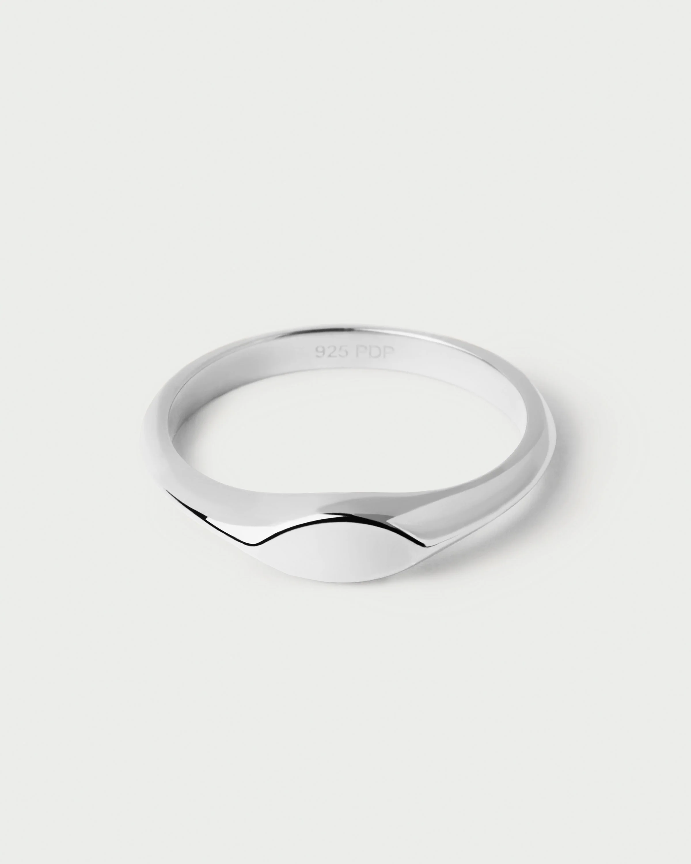 Duke Stamp Silver Ring
