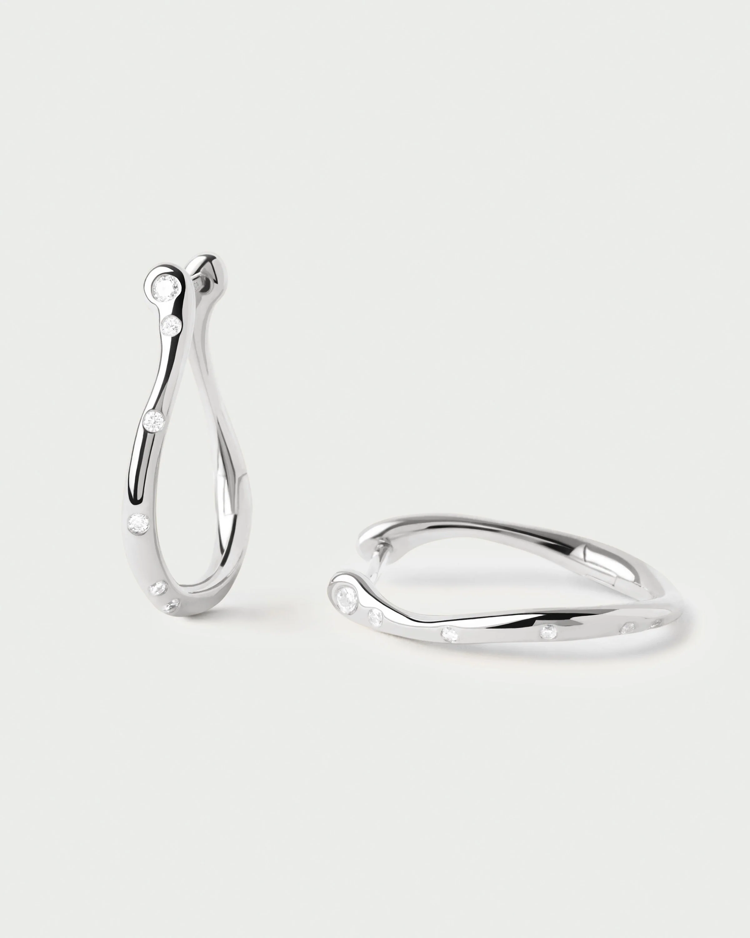 Air silver mini hoops 3 Air silver mini hoops