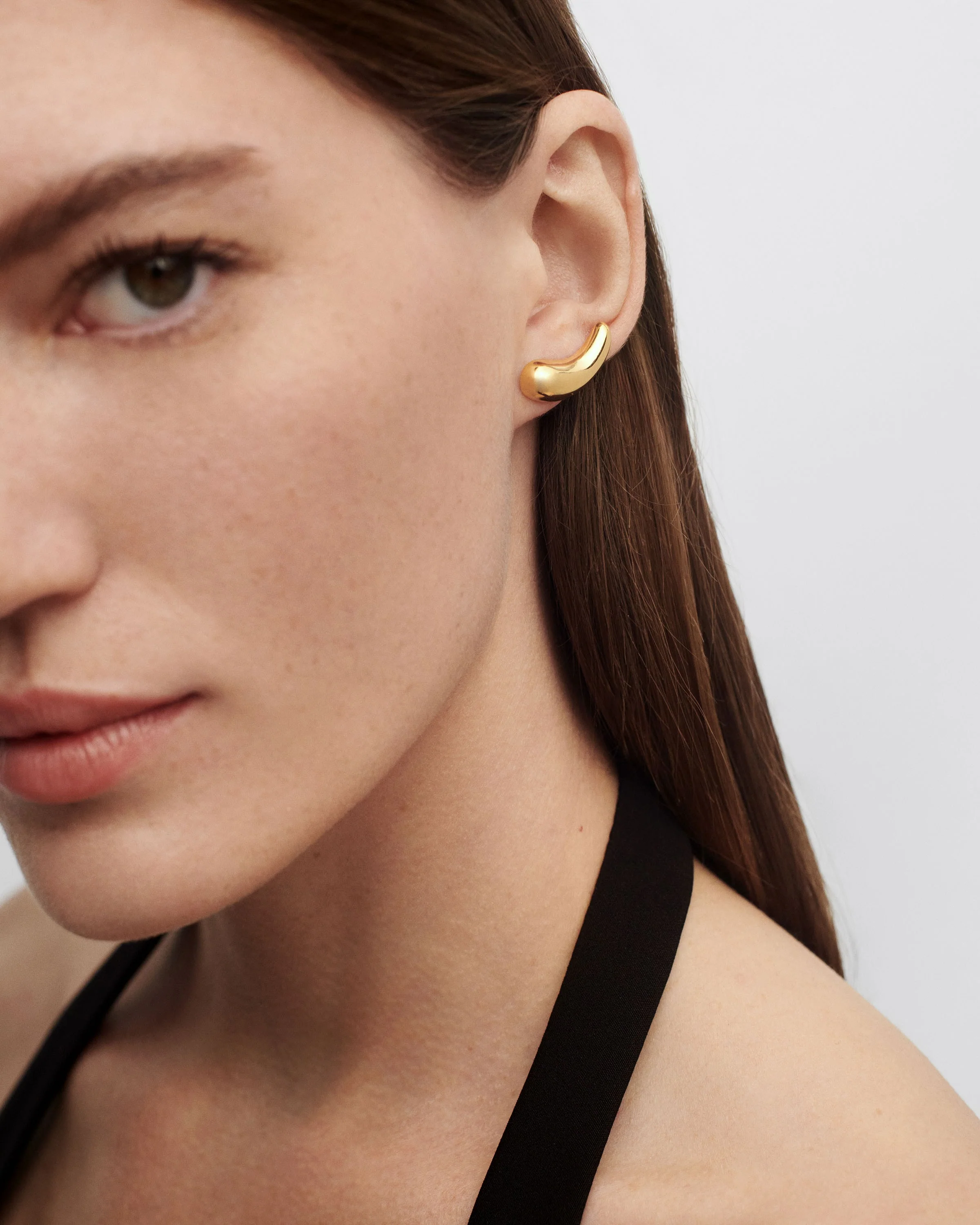 Aqua earrings