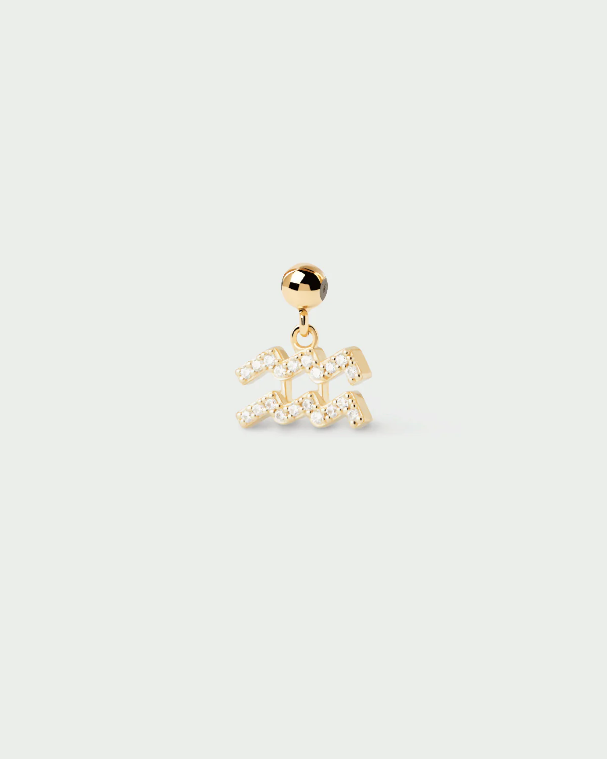 Aquarius Zodiac Charm