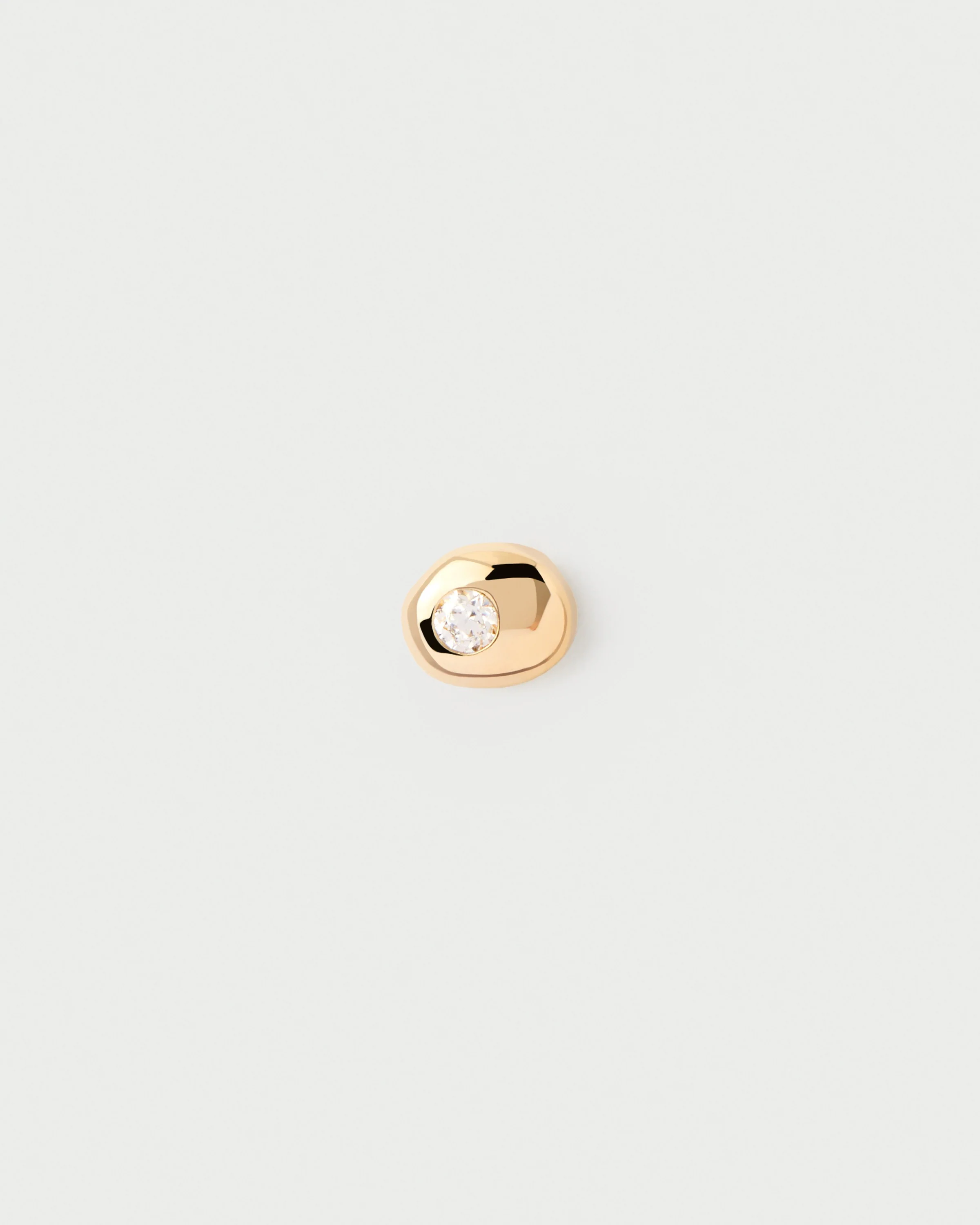 Sand single stud earring