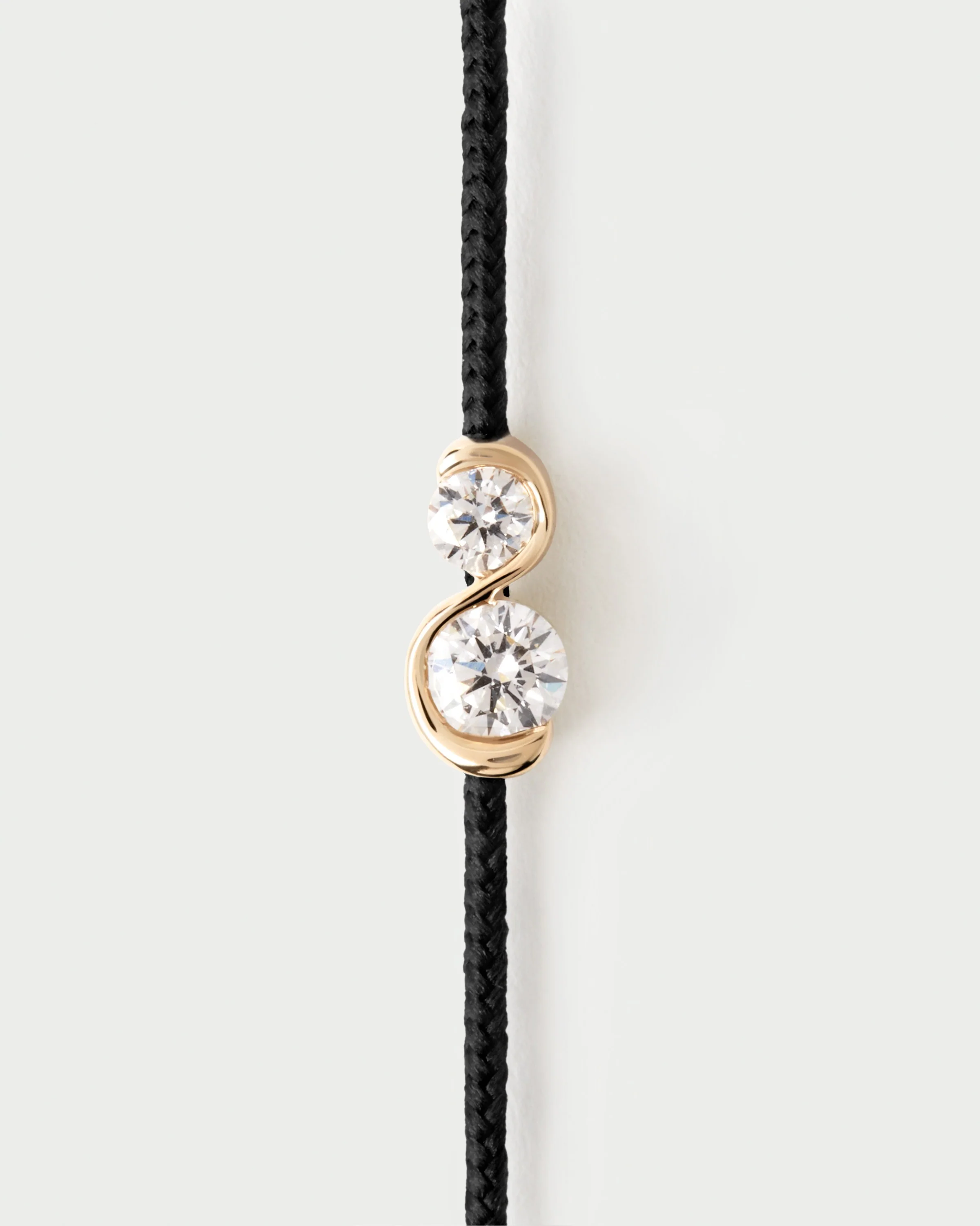 Dafne Diamond cord bracelet