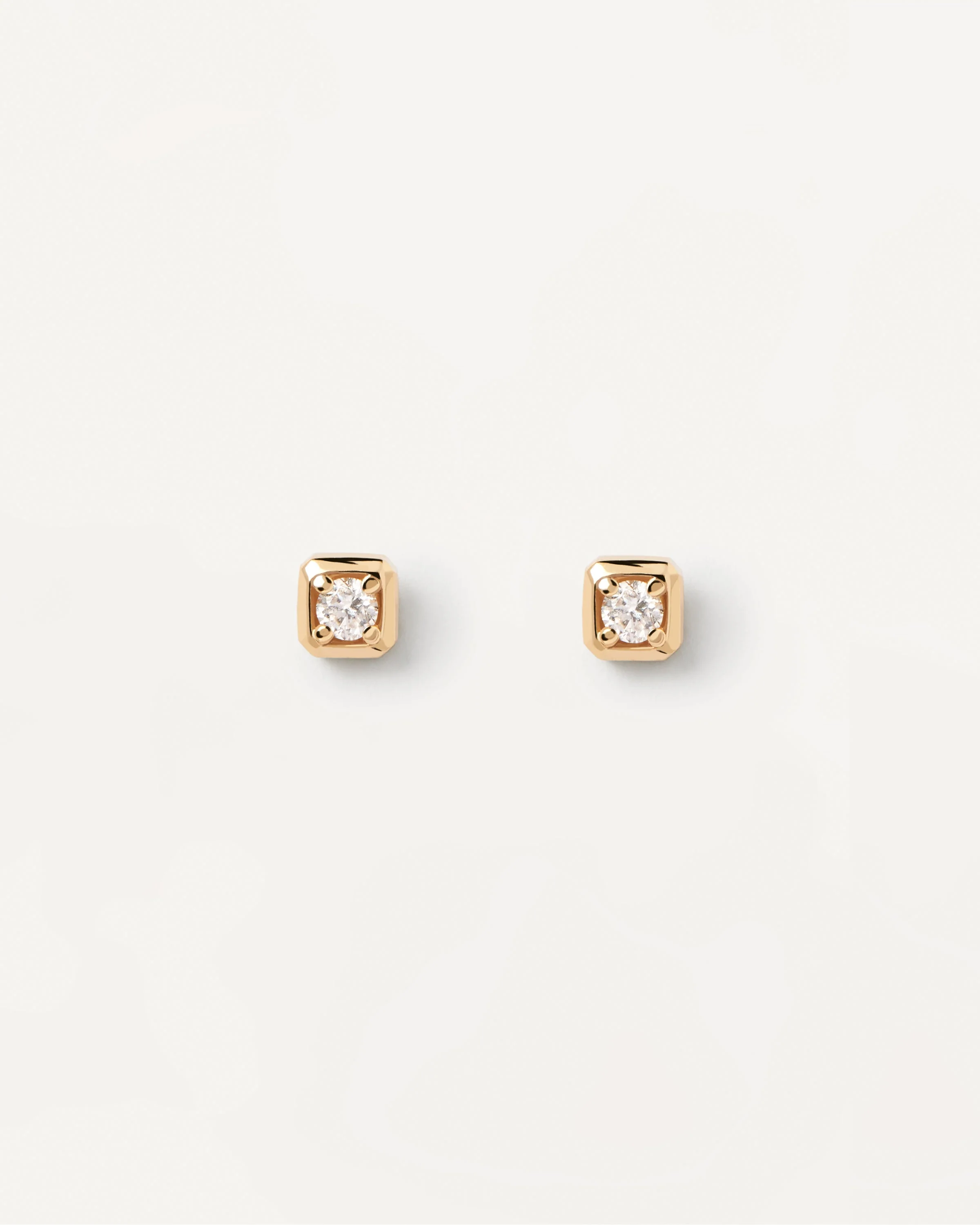 Diamond and gold Ava Single Earring 7 Diamond and gold Ava Single Earring