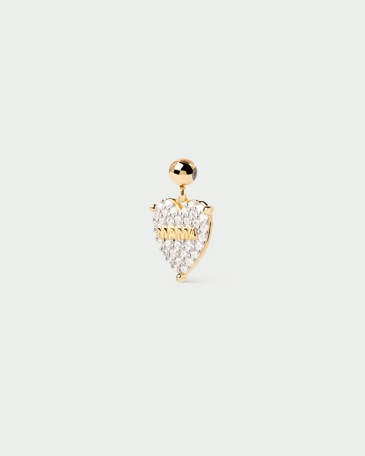Mama Heart Charm