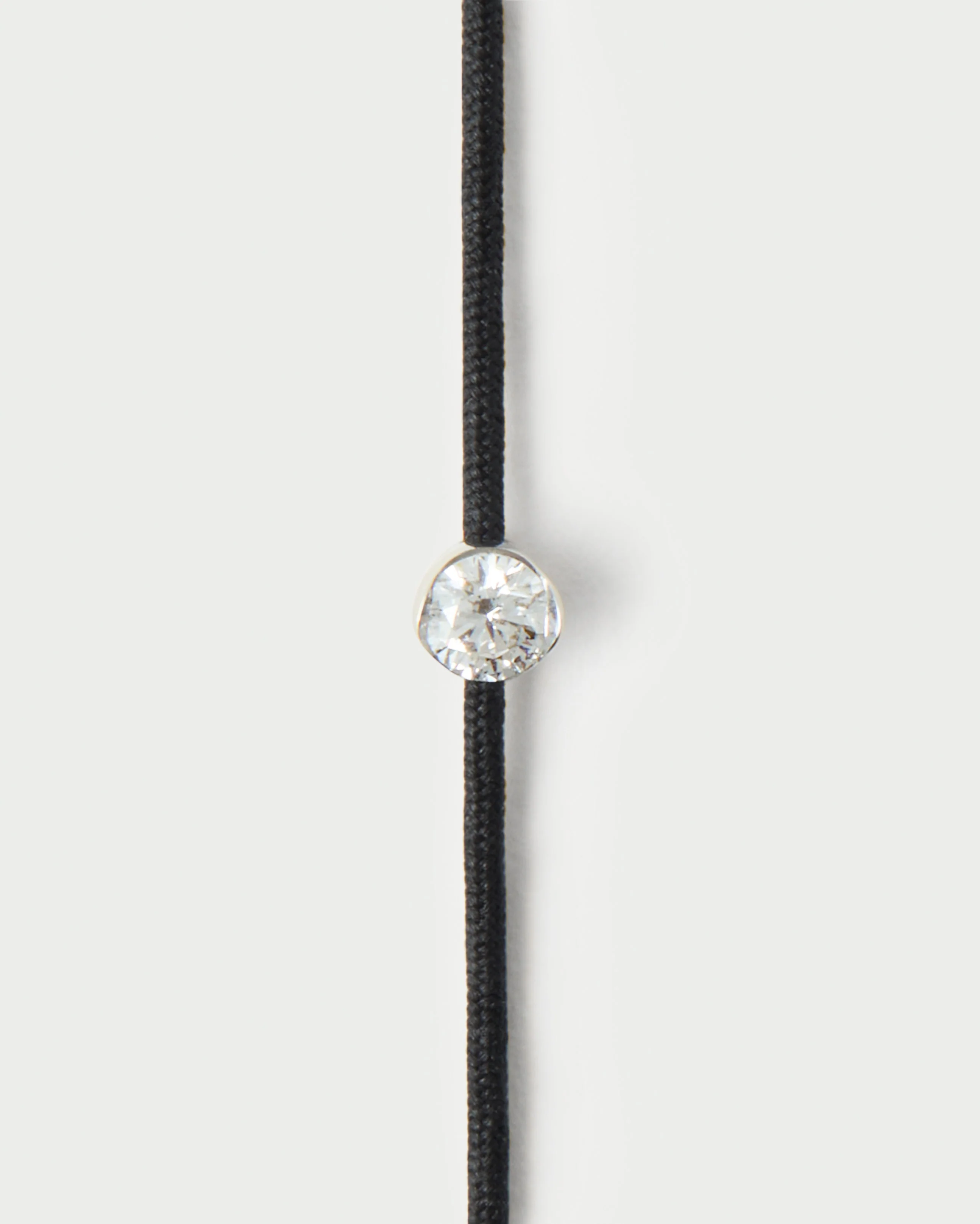 Grace diamond cord bracelet