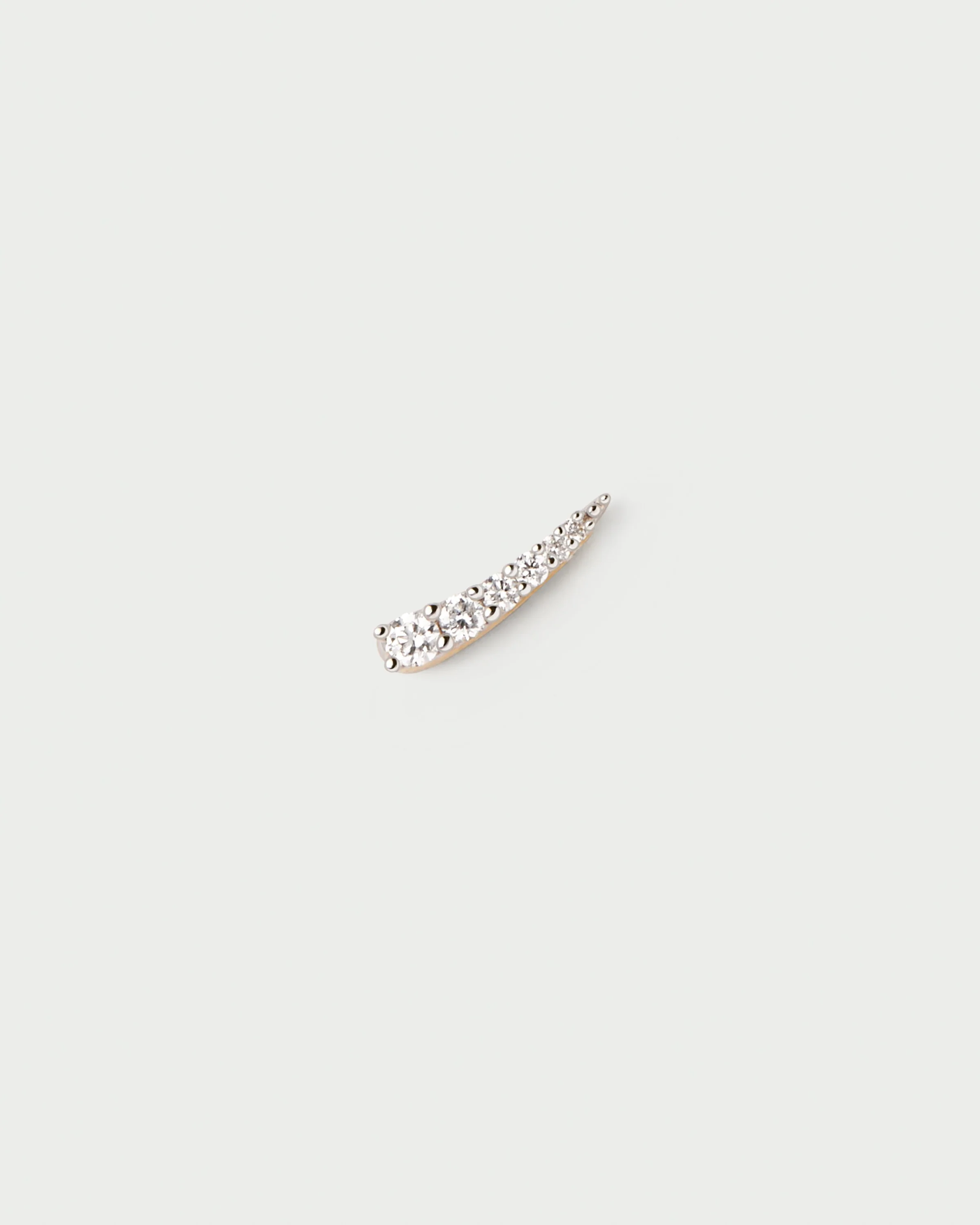 Diamonds and gold Glee single earring