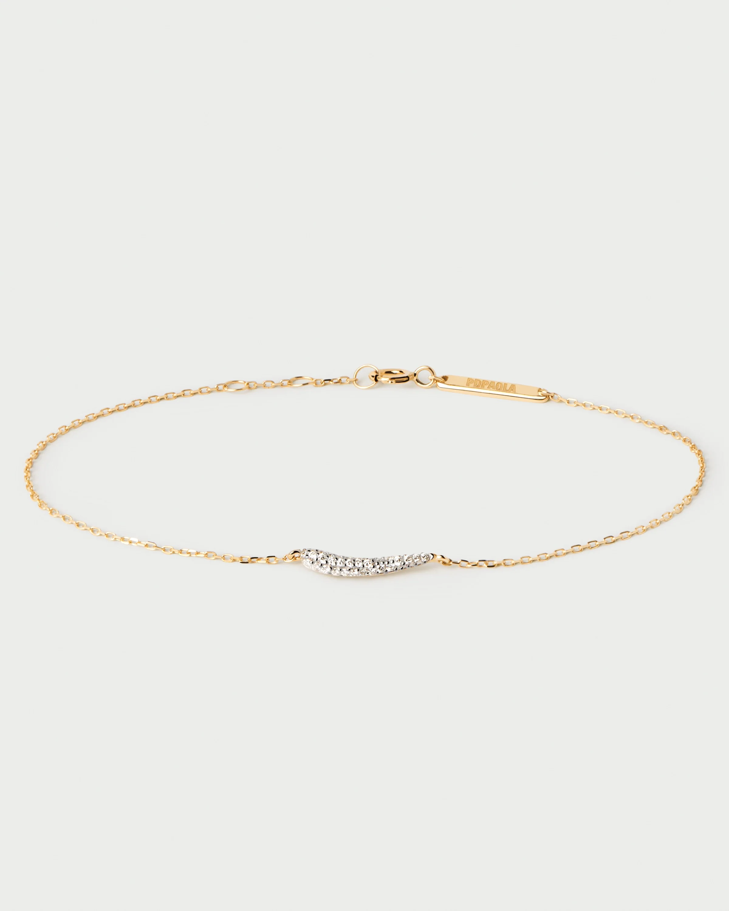 Diamonds and gold Nilo bracelet