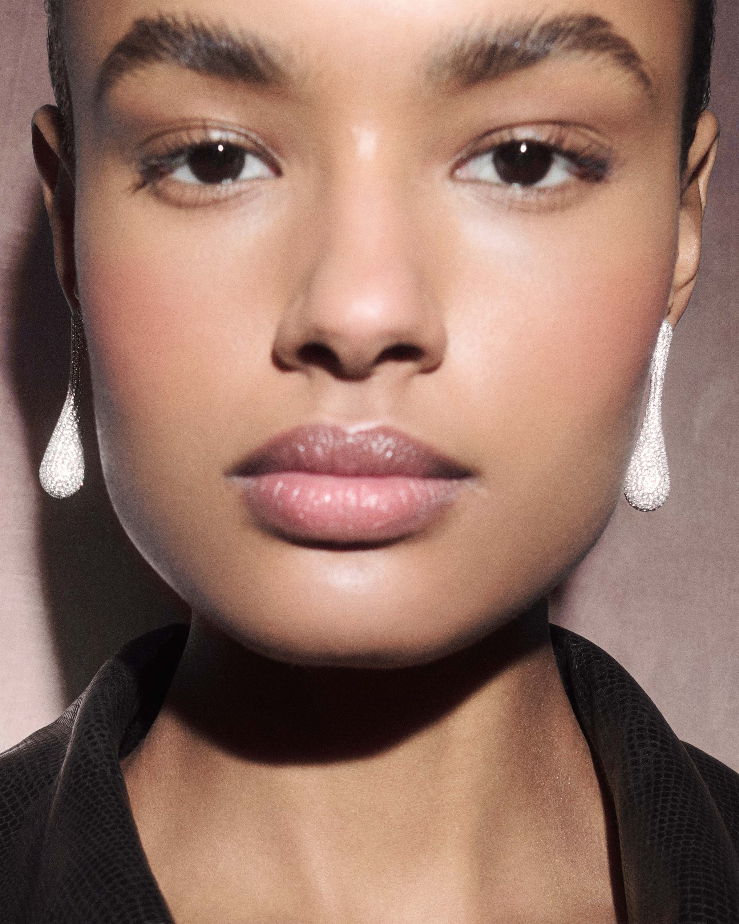Pave Glacier earrings