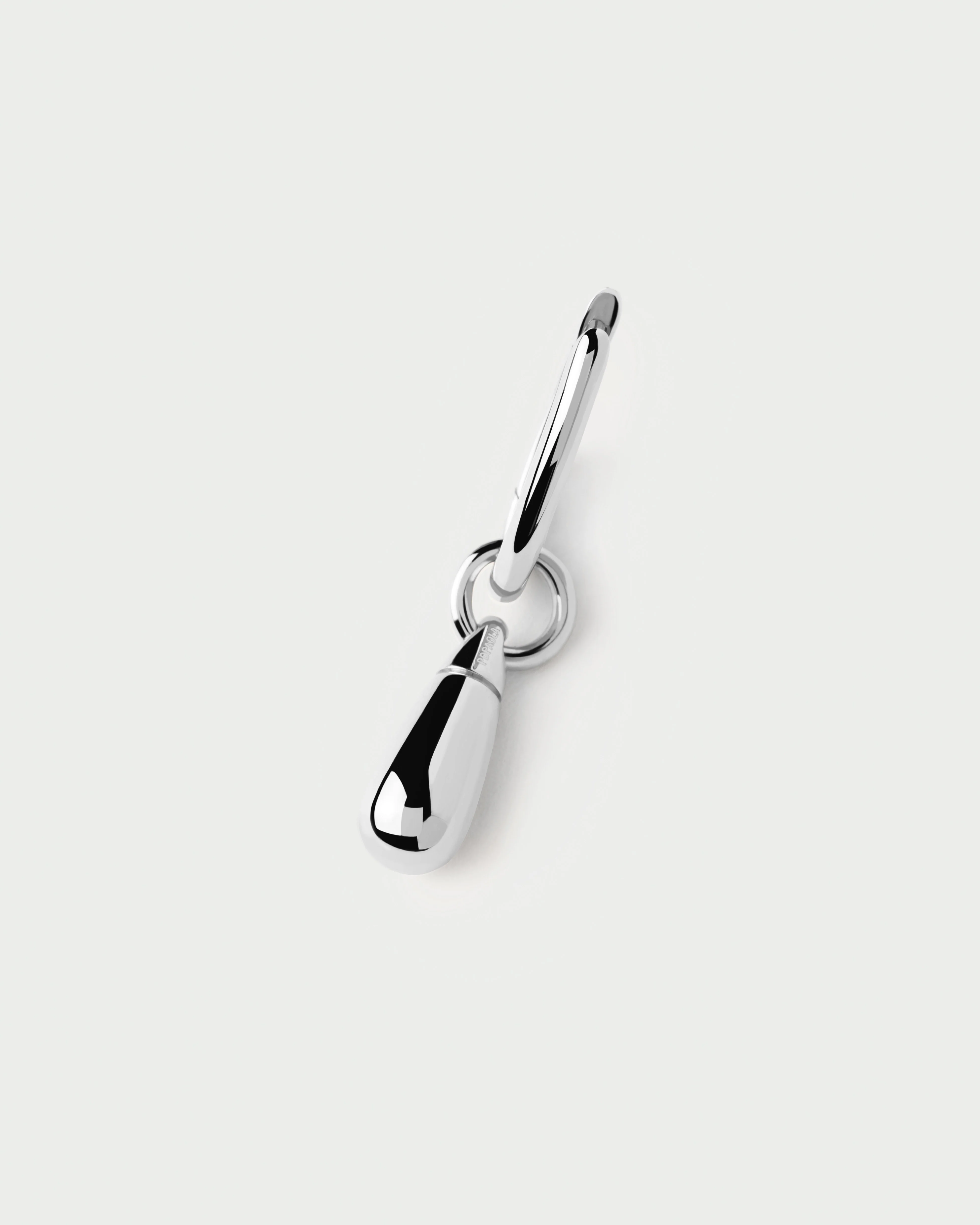 Jupiter Silver Single Hoop