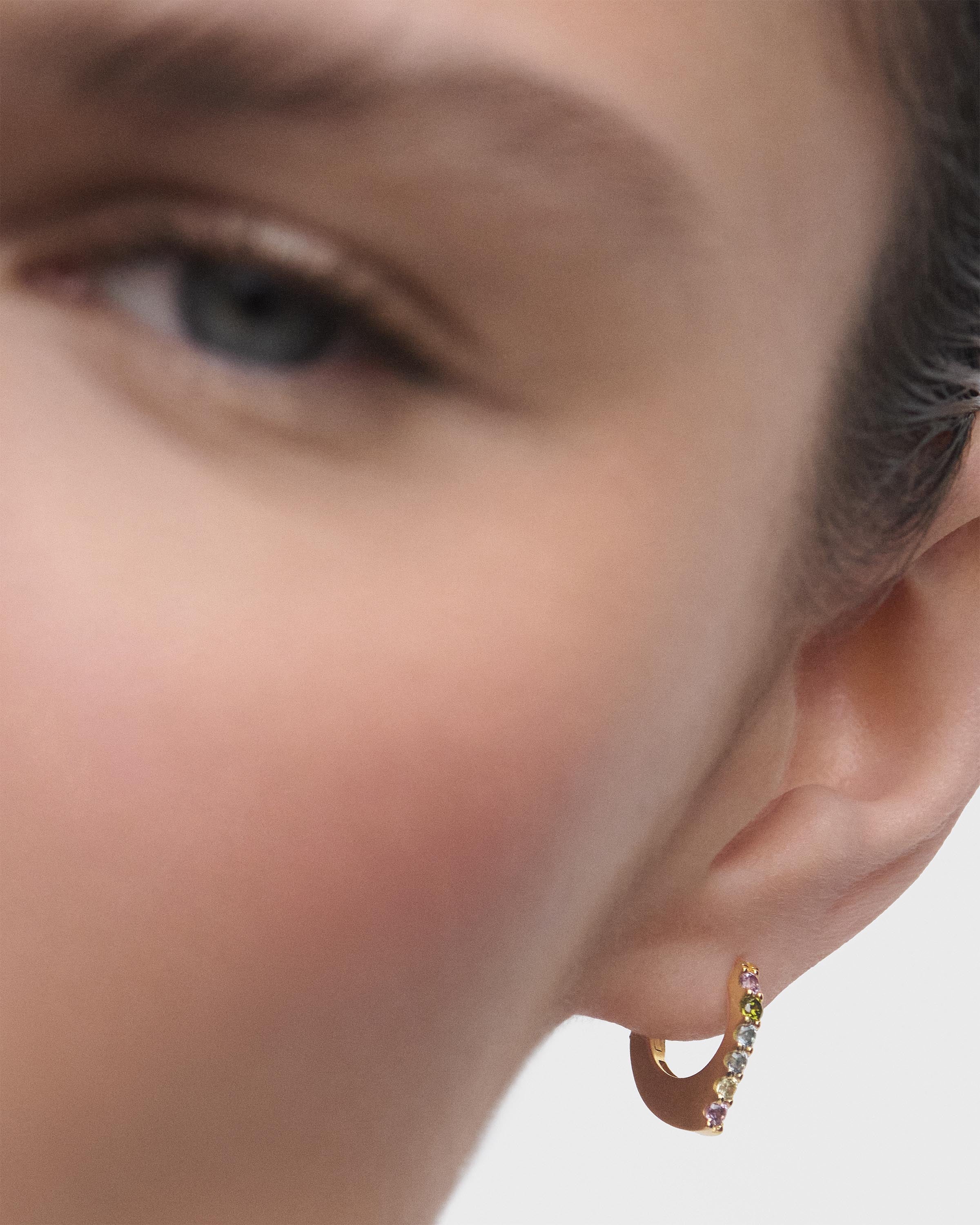 Multicolor Oda hoops